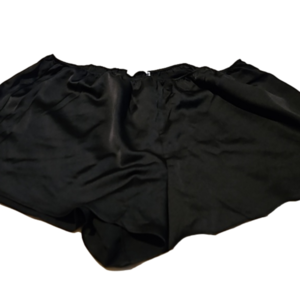 Abercrombie & Fitch black XL silky polyester sleep shorts new with tags